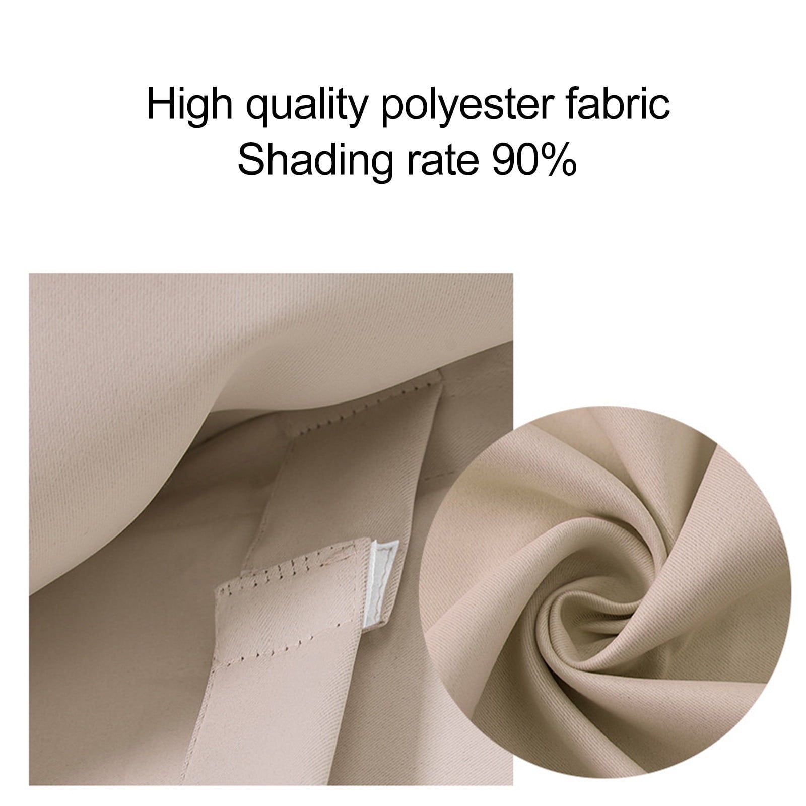 BCZHQQ 26 x 68 Inch Thermal Insulated Door Curtains - Privacy Sidelight Curtains for Front Door - Room Darkening Tie-Up Shades