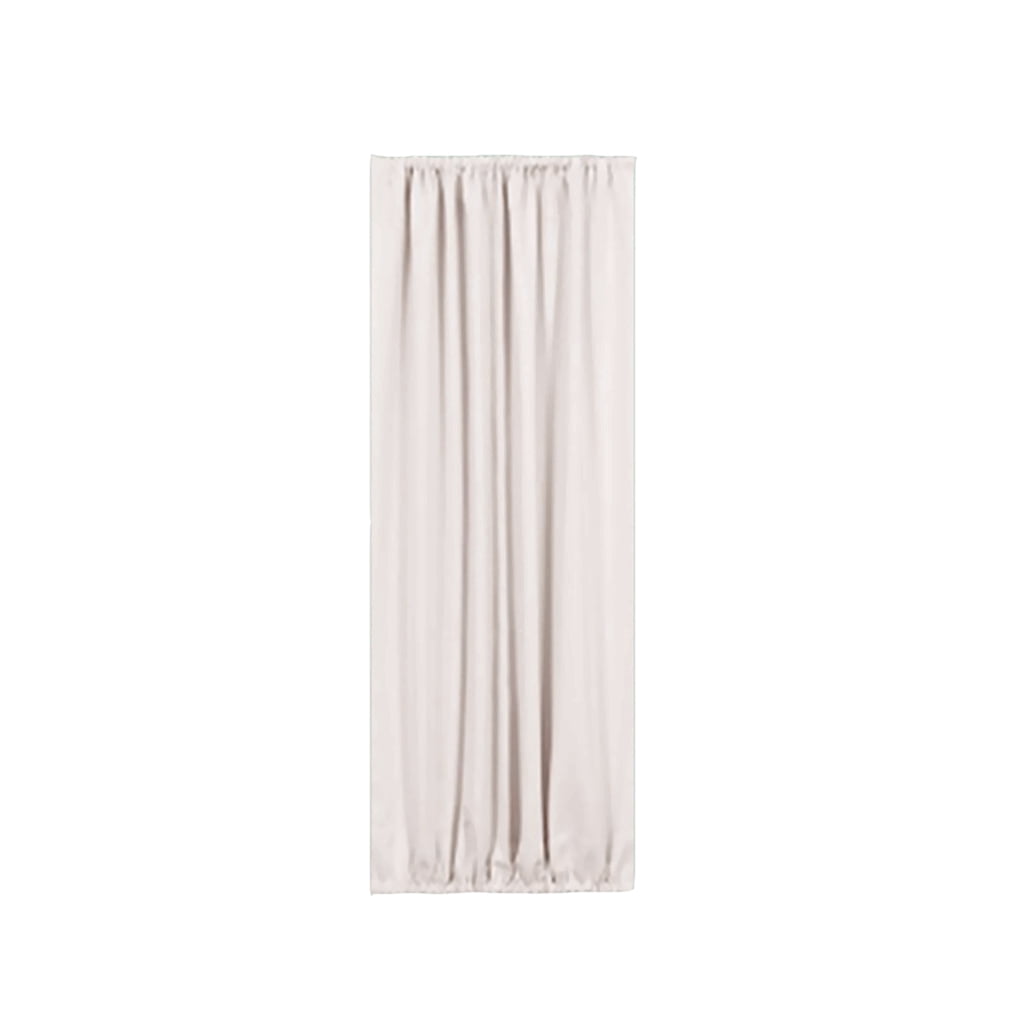 Available, 1 Panel, Energy Efficient Door Panel, Window Tube Curtain, 25 * 40 Inch Blackout Curtains Beige