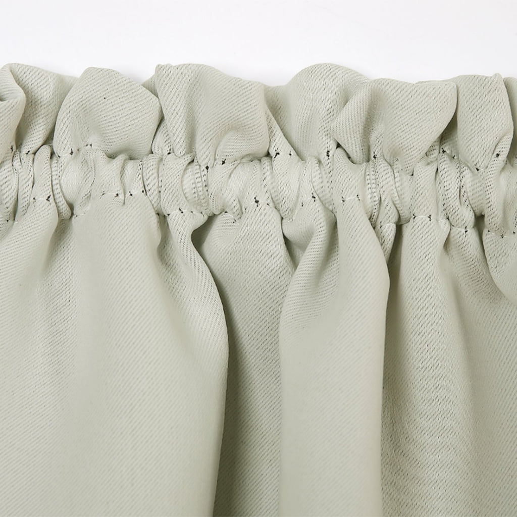 Available, 1 Panel, Energy Efficient Door Panel, Window Tube Curtain, 25 * 40 Inch Blackout Curtains Beige
