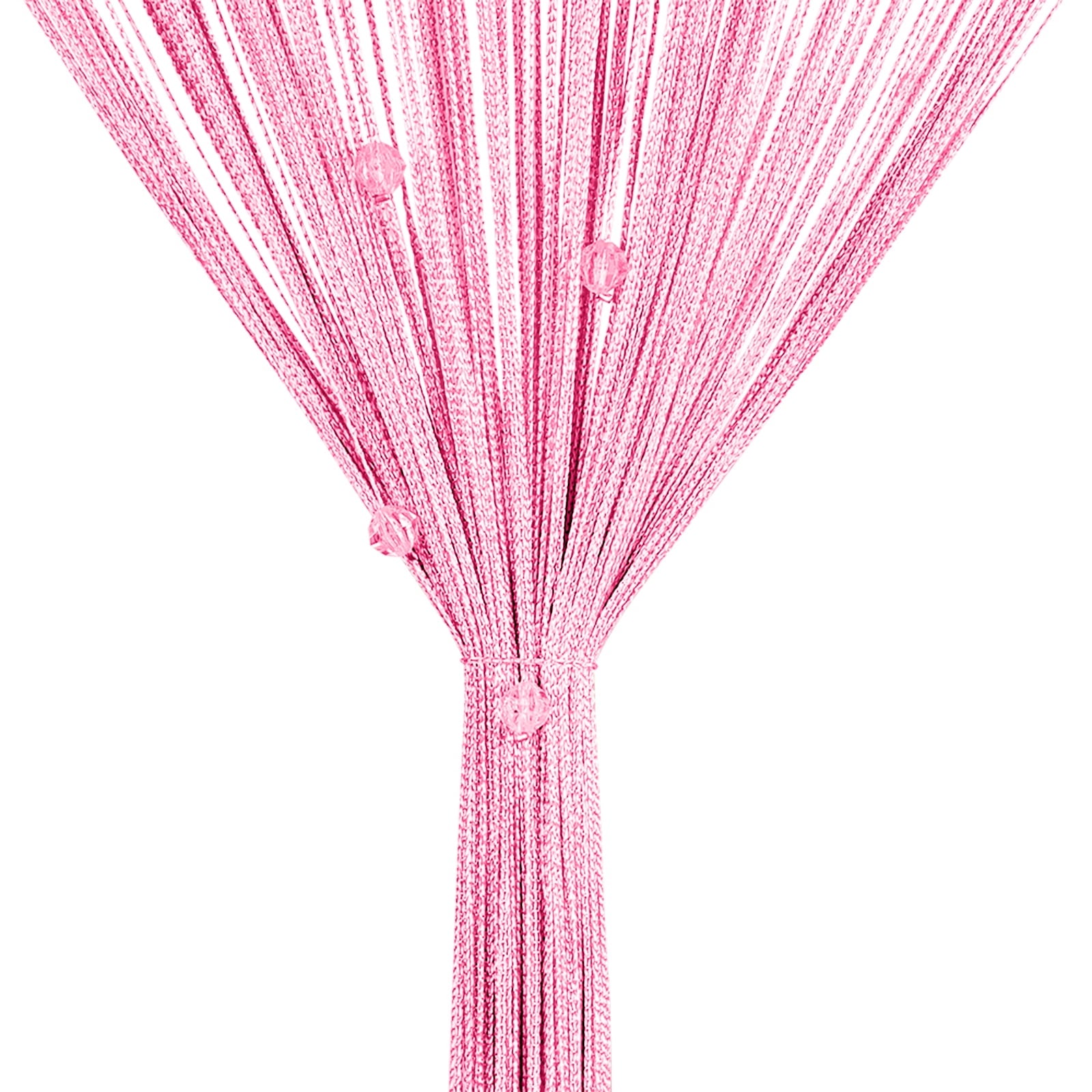 ANMINY Crystal Beads Door Curtain Room Divider Curtains String Tassel Room Decor for Window Door Wall Screen, Champagne