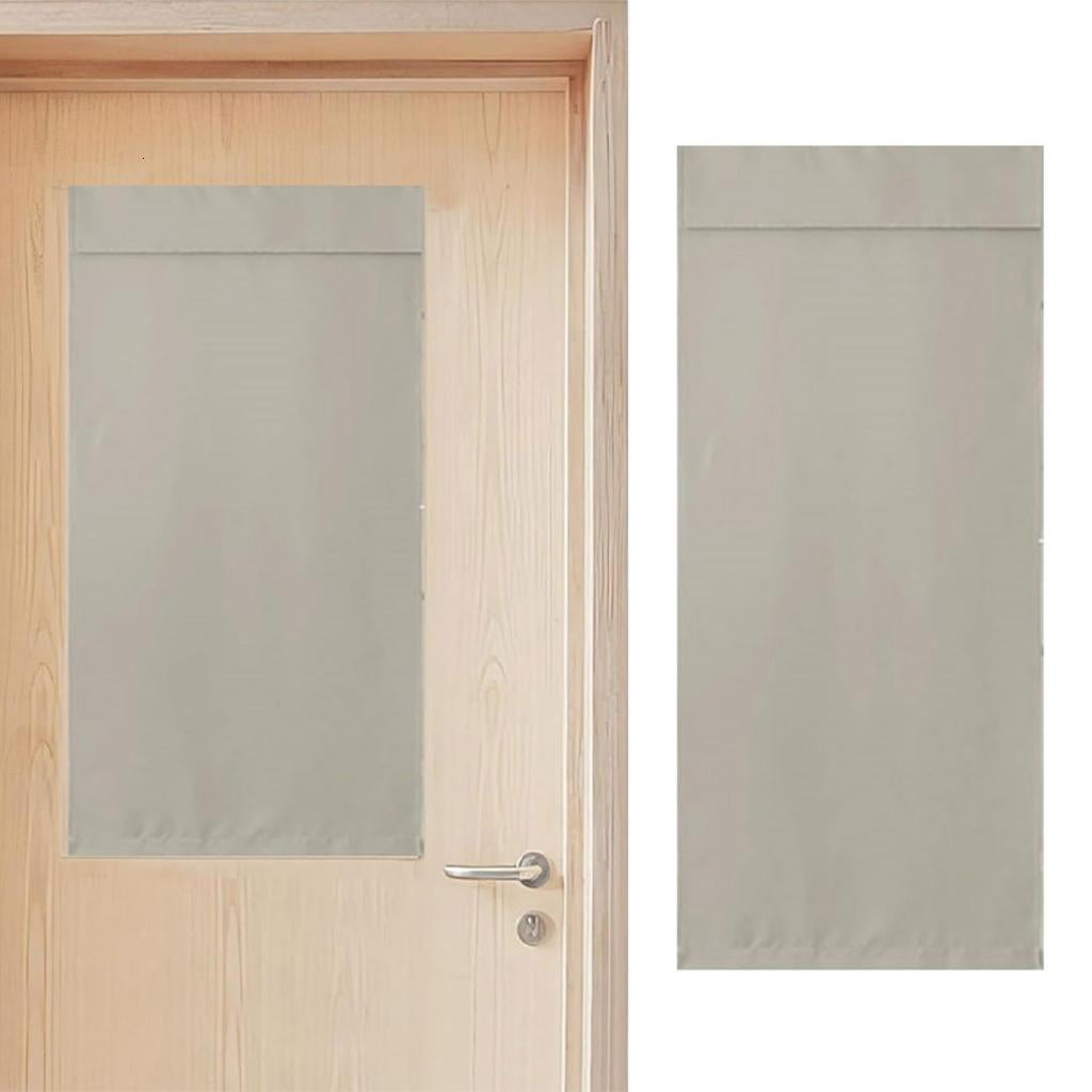 AOOOWER Thermal Blackouts Curtains for Front Door Window Shade Easy Installation Privacy and Sunlight Blocker Home Office Use