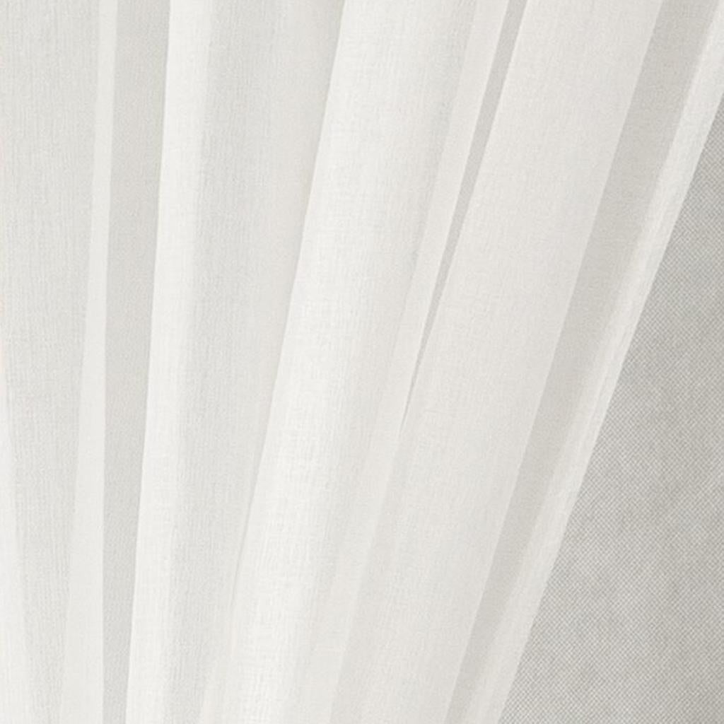 2Pcs Home French Door Curtains Blackout Curtain White 137x183cm for Privacy