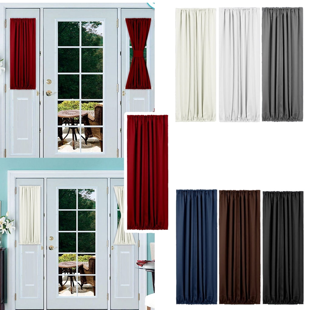 Available, 1 Panel, Energy Efficient Door Panel, Window Tube Curtain, 25 * 40 Inch Blackout Curtains Beige