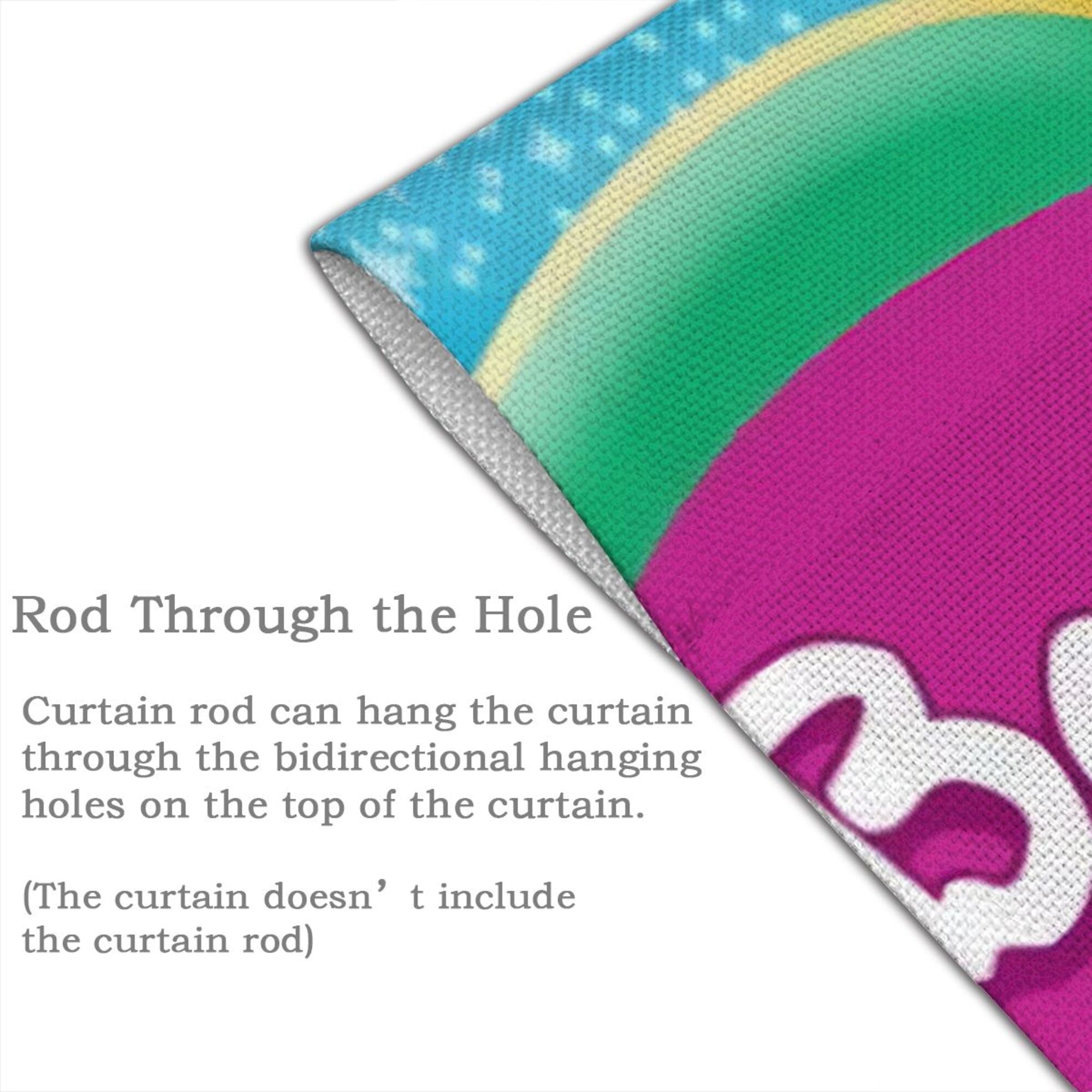 Barney And Friends Door Curtains for Doorway Privacy Dividers Curtain Blackout Tapestry Door Window Curtain for Home Bedroom Kitchen Decoration 34x56in
