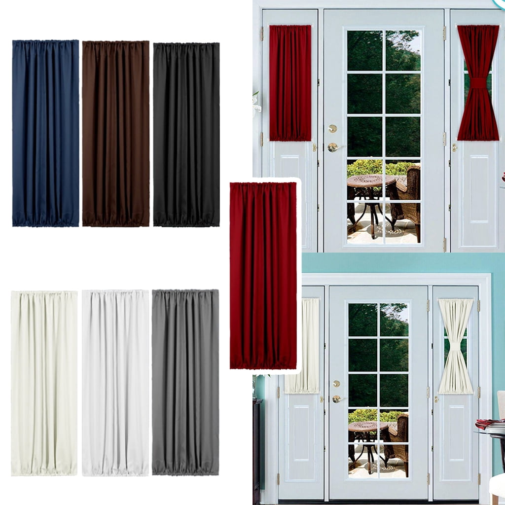 Available, 1 Panel, Energy Efficient Door Panel, Window Tube Curtain, 25 * 40 Inch Blackout Curtains Beige